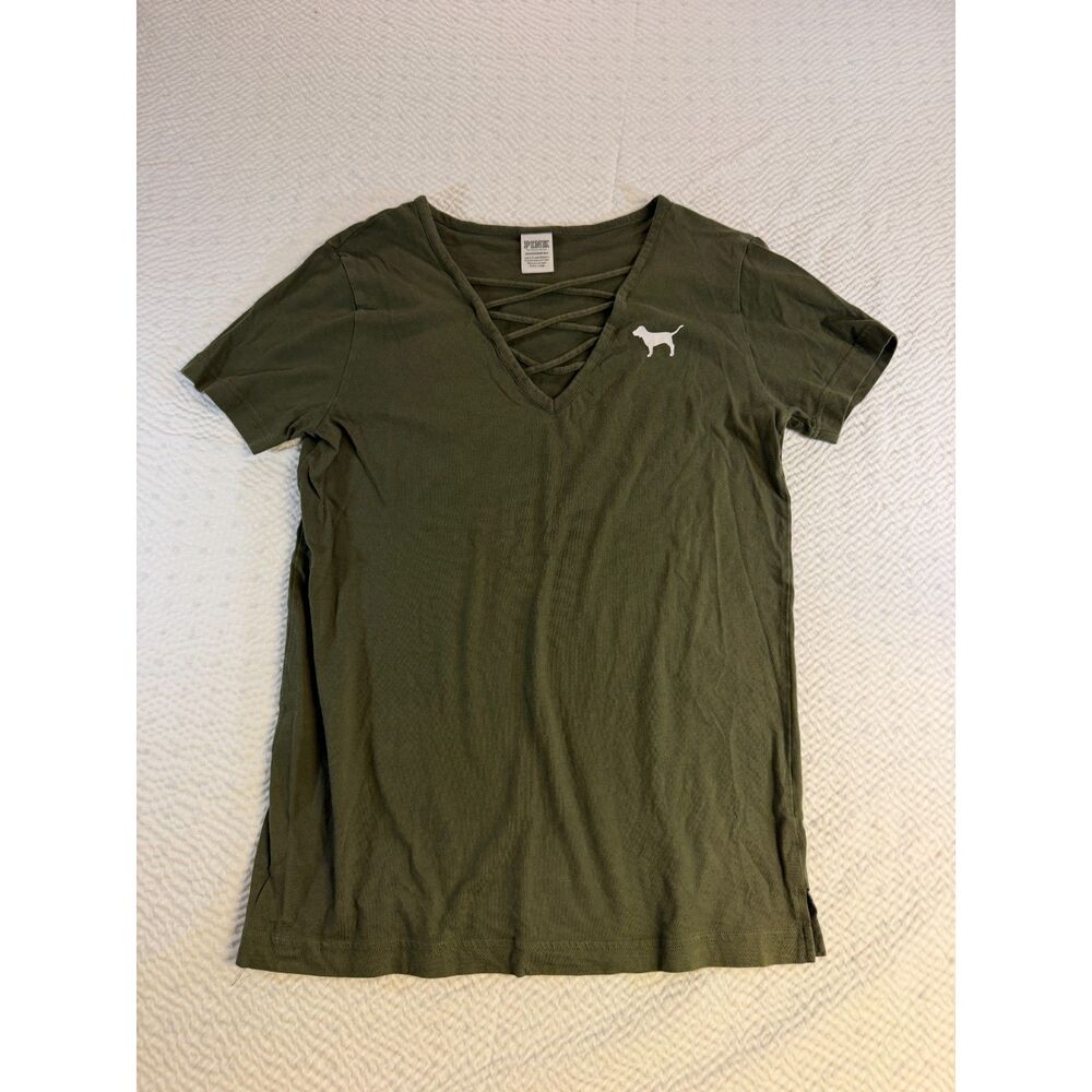 Victoria’s Secret, PINK “V” Neck Top